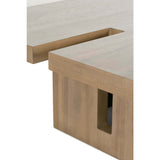 Theory Rectangular Cocktail Table, Fawn