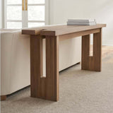 Theory Console Table, Fawn