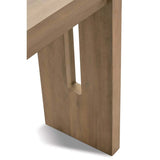 Theory Console Table, Fawn