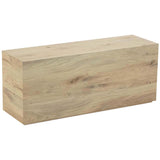Indira Rectangular End Table, Vintage Oak
