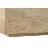 Indira Rectangular End Table, Vintage Oak