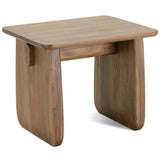 Nova Rectangular End Table, Caraway