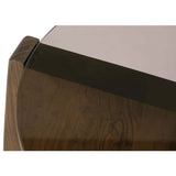 Nova Round End Table, Caraway