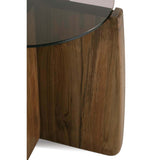 Nova Round End Table, Caraway