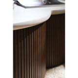 Kindred Fossil Cocktail Table, Sesame