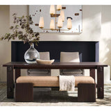 Kindred Rectangular Mahogany Top Dining Table, Sesame