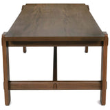 Kindred Rectangular Mahogany Top Dining Table, Sesame