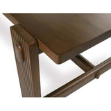 Kindred Rectangular Mahogany Top Dining Table, Sesame