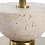 Hemisphere Buffet Lamp, Brushed Brass