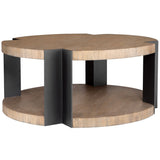 Loana Coffee Table, Natural-Furniture - Accent Tables-High Fashion Home