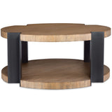 Loana Coffee Table, Natural-Furniture - Accent Tables-High Fashion Home