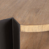 Loana Coffee Table, Natural-Furniture - Accent Tables-High Fashion Home