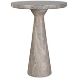 Stour Accent Table, Beige-Furniture - Accent Tables-High Fashion Home