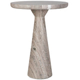 Stour Accent Table, Beige-Furniture - Accent Tables-High Fashion Home