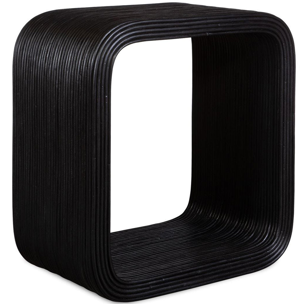 Compton Side Table, Black-Furniture - Accent Tables-High Fashion Home