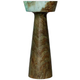 Mano Drink Table, Blue-Green