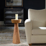 Mano Drink Table, Natural-Furniture - Accent Tables-High Fashion Home