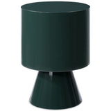 Denison Accent Table, Forest Green-Furniture - Accent Tables-High Fashion Home