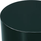 Denison Accent Table, Forest Green-Furniture - Accent Tables-High Fashion Home