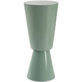 Sabetha Drink Table, Sea Foam Green-Furniture - Accent Tables-High Fashion Home