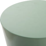 Sabetha Drink Table, Sea Foam Green-Furniture - Accent Tables-High Fashion Home