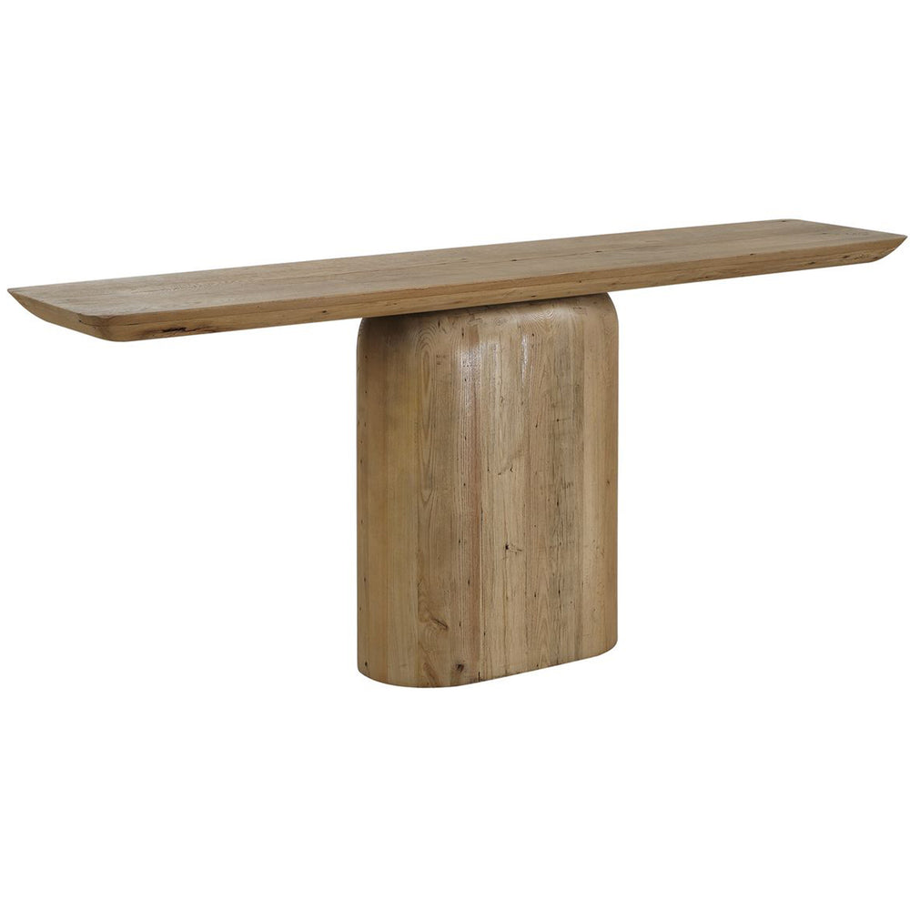 Camerlin Console Table, Natural Reclaimed