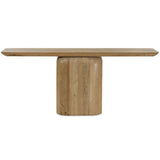 Camerlin Console Table, Natural Reclaimed