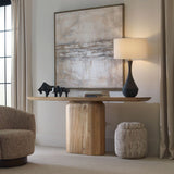 Camerlin Console Table, Natural Reclaimed