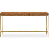 Moran Console Table, Burl-Furniture - Accent Tables-High Fashion Home