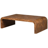 Carraway Coffee Table, Burl-Furniture - Accent Tables-High Fashion Home