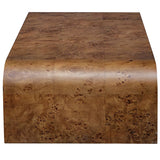 Carraway Coffee Table, Burl-Furniture - Accent Tables-High Fashion Home