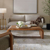 Carraway Coffee Table, Burl-Furniture - Accent Tables-High Fashion Home