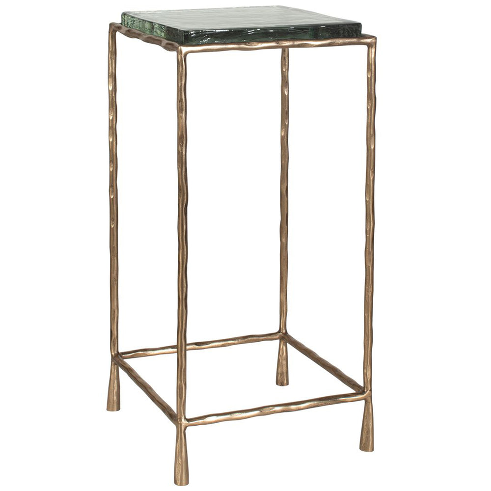 Ovard Accent Table, Antique Gold