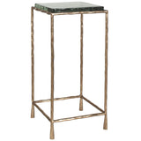 Ovard Accent Table, Antique Gold