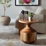 Lynx Accent Table, Suar-Furniture - Accent Tables-High Fashion Home