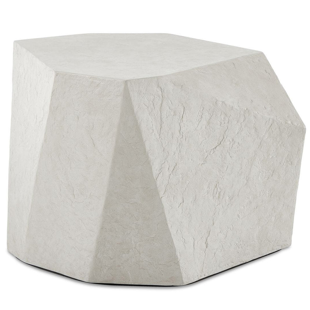 Parra Side Table, Limestone