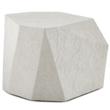 Parra Side Table, Limestone