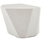Parra Side Table, Limestone