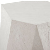 Parra Side Table, Limestone