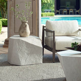 Parra Side Table, Limestone