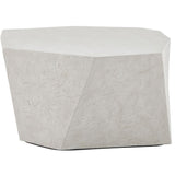 Parra Indoor-Outdoor Coffee Table, Limestone-Furniture - Accent Tables-High Fashion Home