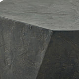 Parra Indoor-Outdoor Coffee Table, Slate-Furniture - Accent Tables-High Fashion Home