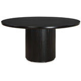 Hersch Dining Table, Black-Furniture - Dining-High Fashion Home