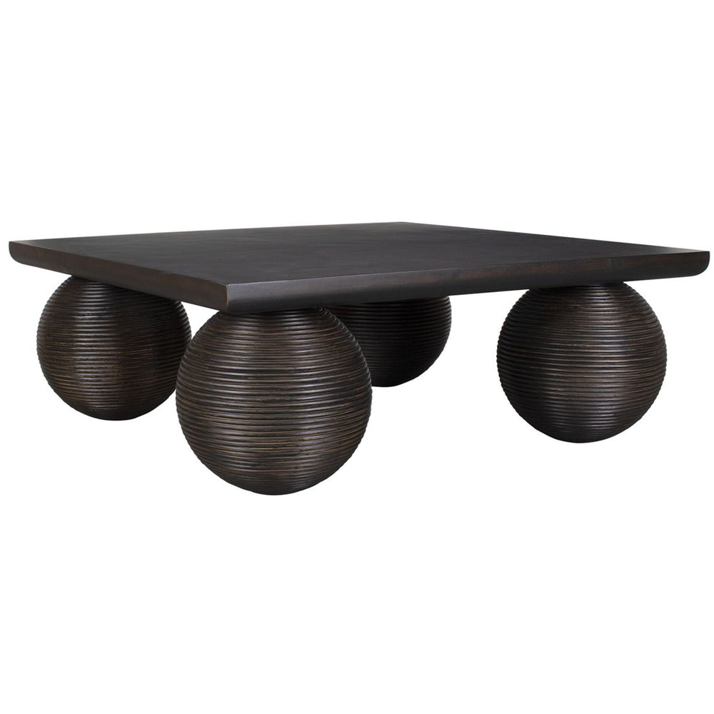 Kasson Coffee Table, Distressed Black