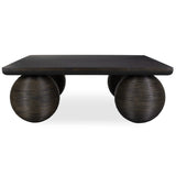 Kasson Coffee Table, Distressed Black