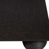 Kasson Coffee Table, Distressed Black