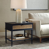 Coast Side Table, Black-Furniture - Accent Tables-High Fashion Home