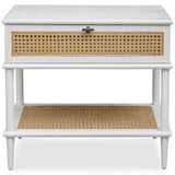 Coast Side Table, White-Furniture - Accent Tables-High Fashion Home