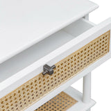 Coast Side Table, White-Furniture - Accent Tables-High Fashion Home