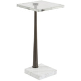 Pelton Drink Table, Clear-Furniture - Accent Tables-High Fashion Home